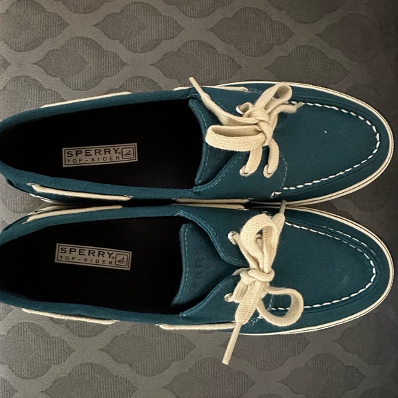 Sperry Shoes - Teal Sperry Topsider Shoes